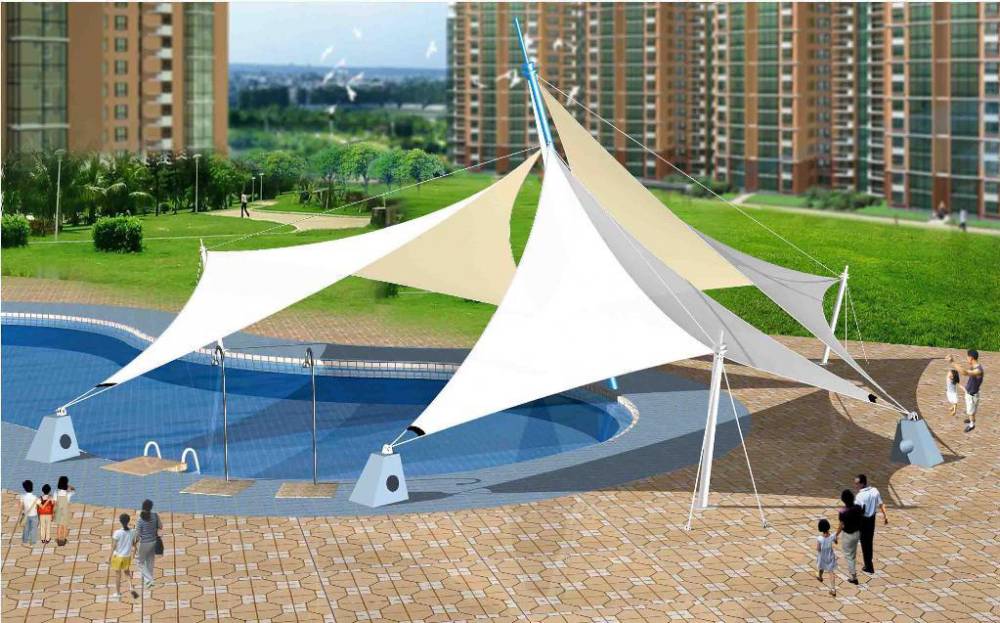 哈密景觀(guān)張拉膜、景觀(guān)拉膜亭、景觀(guān)拉膜棚、公園景觀(guān)亭